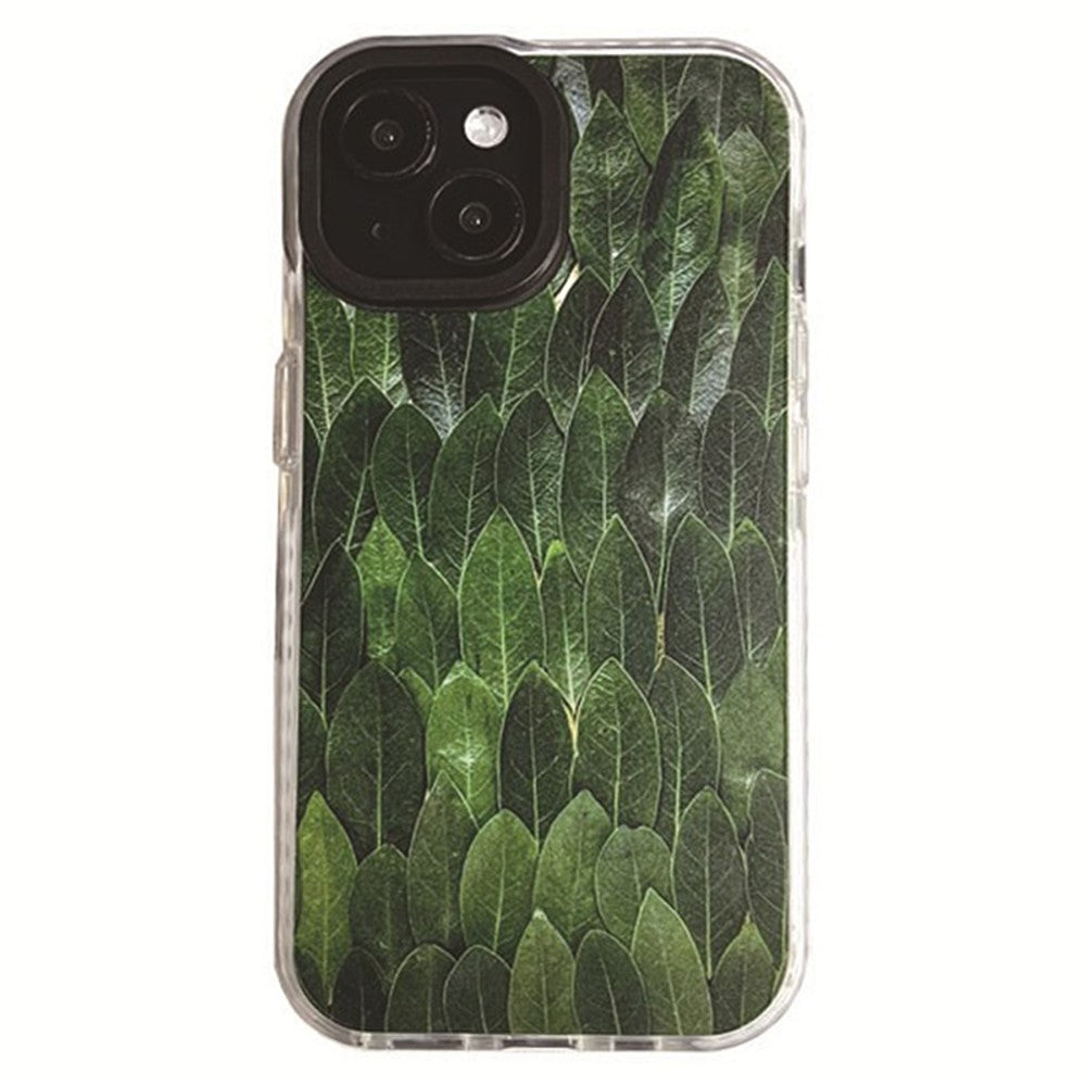 For iPhone 14 Cell Phone Case Colorful Pattern Shockproof Hard Acrylic Cover