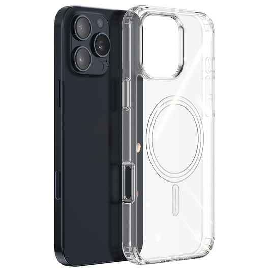 DUX DUCIS Clin Series for iPhone 16 Pro Max Magnetic Case Shockproof PC+TPU Phone Cover