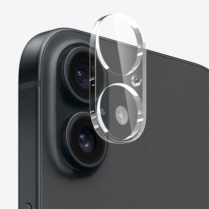 NORTHJO for iPhone 16 TPU Phone Case with Front Screen Protector and Lens Film 3 in 1 Accessories Set