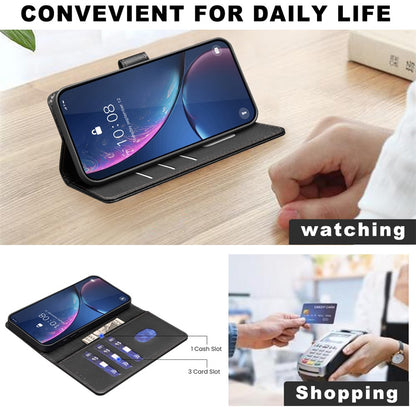 BINFEN COLOR BF32 For iPhone 14 Pro Case RFID Blocking Leather Drop-Proof Phone Cover