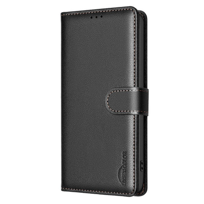 BINFEN COLOR BF32 For iPhone 14 Pro Case RFID Blocking Leather Drop-Proof Phone Cover