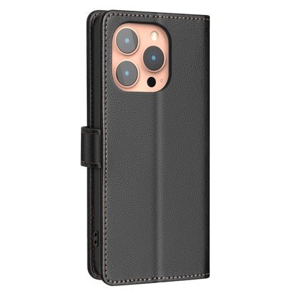 BINFEN COLOR BF32 For iPhone 14 Pro Case RFID Blocking Leather Drop-Proof Phone Cover