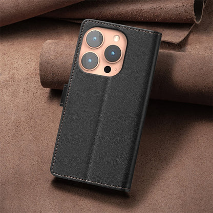 BINFEN COLOR BF32 For iPhone 14 Pro Case RFID Blocking Leather Drop-Proof Phone Cover