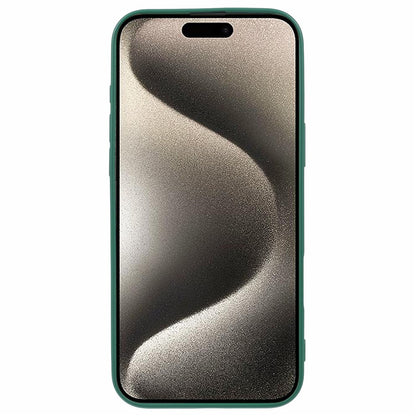 For iPhone 16 Pro Max TPU Case Shockproof Soft TPU Fiber Lining Phone Cover