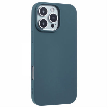For iPhone 16 Pro Max TPU Case Shockproof Soft TPU Fiber Lining Phone Cover