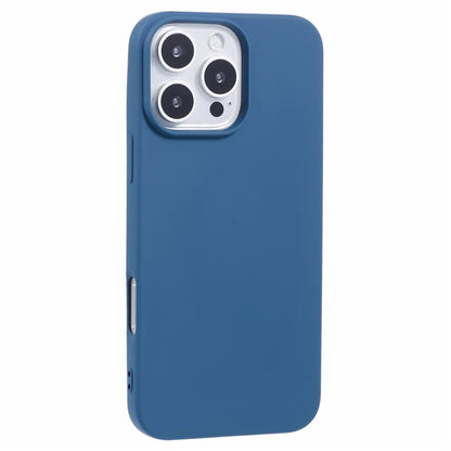 For iPhone 16 Pro Max TPU Case Shockproof Soft TPU Fiber Lining Phone Cover