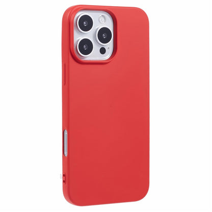 For iPhone 16 Pro Max TPU Case Shockproof Soft TPU Fiber Lining Phone Cover