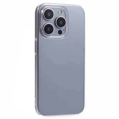 For iPhone 14 Pro Clear Case Hard PC Phone Cover Shockproof Protection (Precise Lens Cutouts)