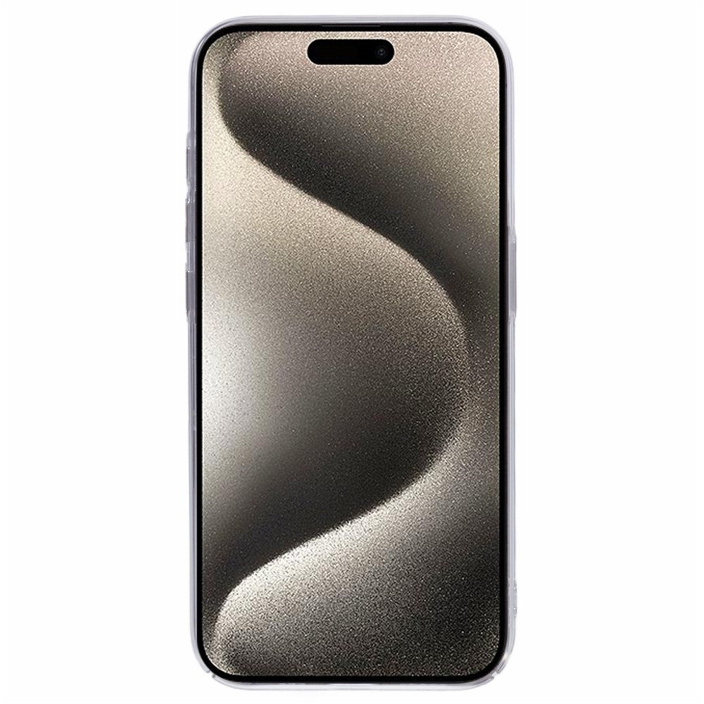 For iPhone 14 Pro Clear Case Hard PC Phone Cover Shockproof Protection (Precise Lens Cutouts)
