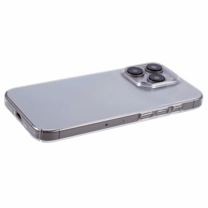 For iPhone 14 Pro Clear Case Hard PC Phone Cover Shockproof Protection (Precise Lens Cutouts)