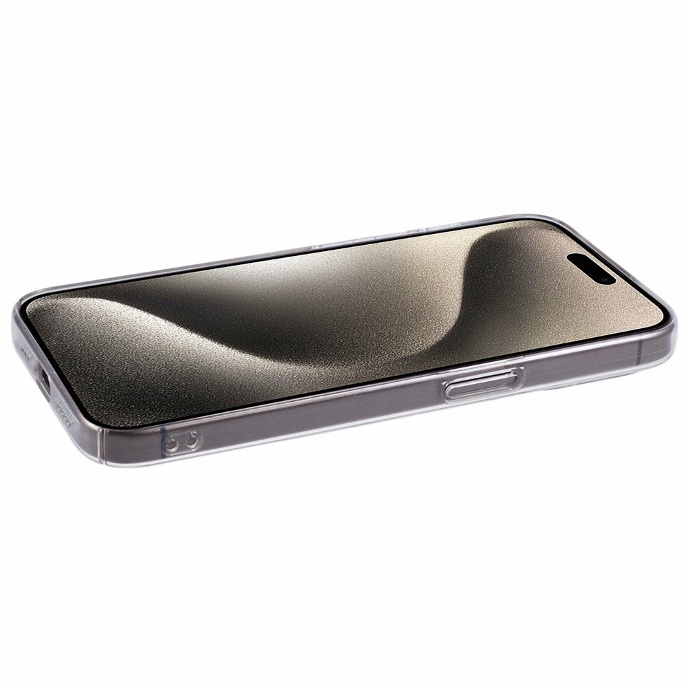 For iPhone 14 Pro Clear Case Hard PC Phone Cover Shockproof Protection (Precise Lens Cutouts)