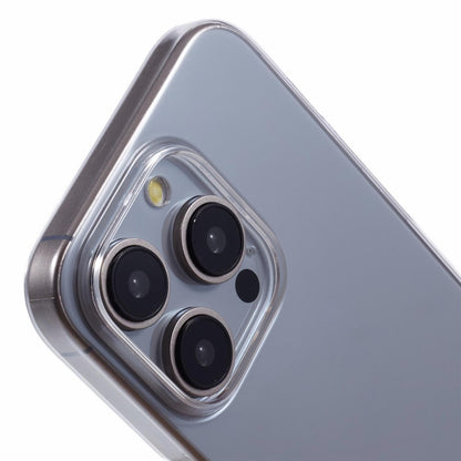 For iPhone 14 Pro Clear Case Hard PC Phone Cover Shockproof Protection (Precise Lens Cutouts)