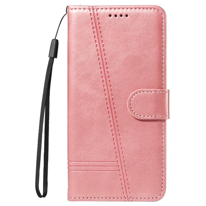 For iPhone 17e / 16e Case Wallet Leather Flip Phone Cover with Hand Strap
