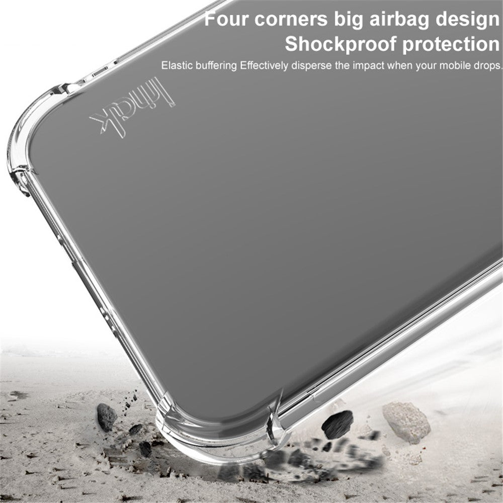 IMAK For iPhone 16 Pro Max Case TPU Airbag Corners Anti-Fall Phone Cover
