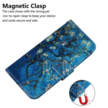 For iPhone 16 Pro Max Wallet Case Pattern Print Leather Phone Cover