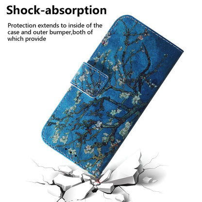 For iPhone 16 Pro Max Wallet Case Pattern Print Leather Phone Cover