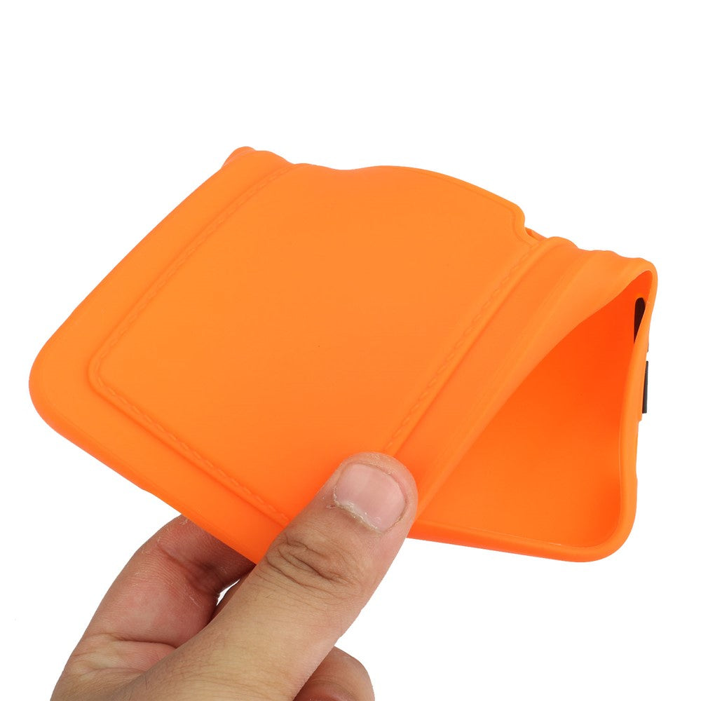For iPhone 14 Plus Case Card Holder Soft TPU Protective Phone Cover