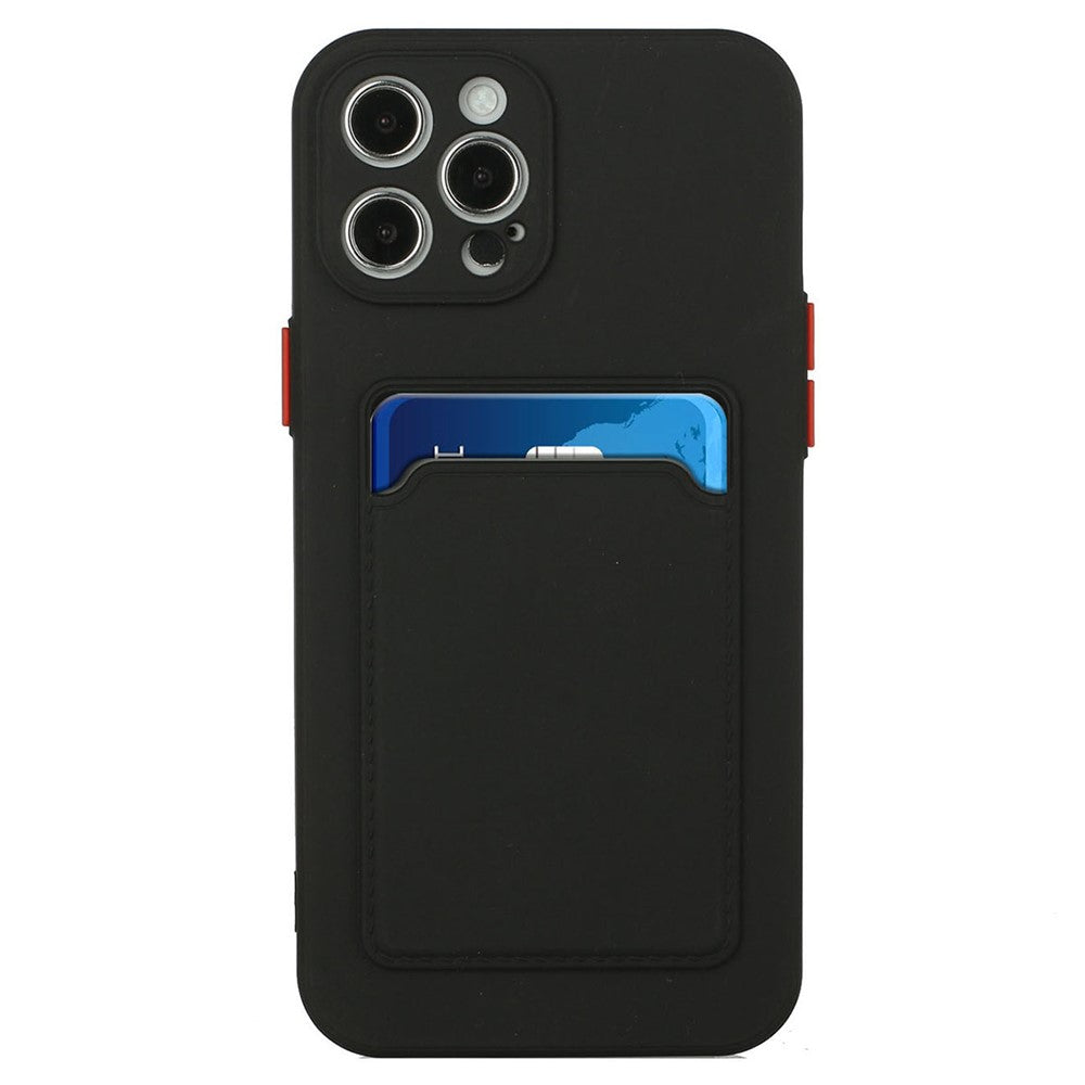 For iPhone 14 Pro Case Anti-Drop TPU Phone Cover with Card Slot