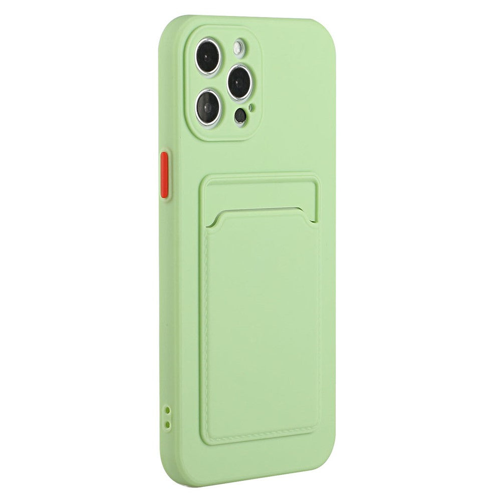 For iPhone 14 Pro Case Anti-Drop TPU Phone Cover with Card Slot