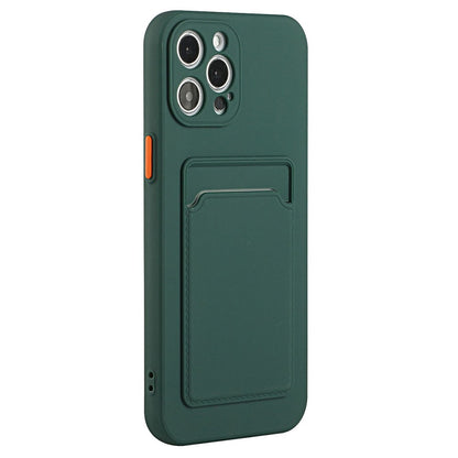For iPhone 14 Pro Case Anti-Drop TPU Phone Cover with Card Slot