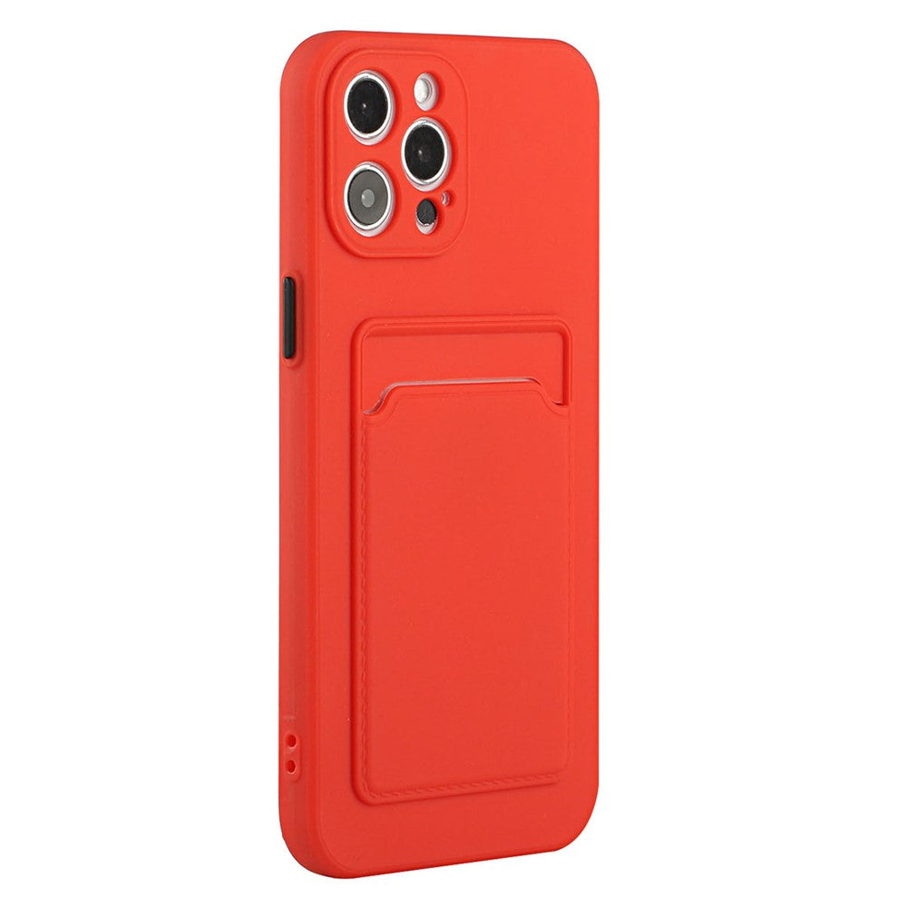 For iPhone 14 Pro Case Anti-Drop TPU Phone Cover with Card Slot