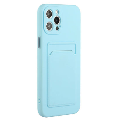 For iPhone 14 Pro Case Anti-Drop TPU Phone Cover with Card Slot