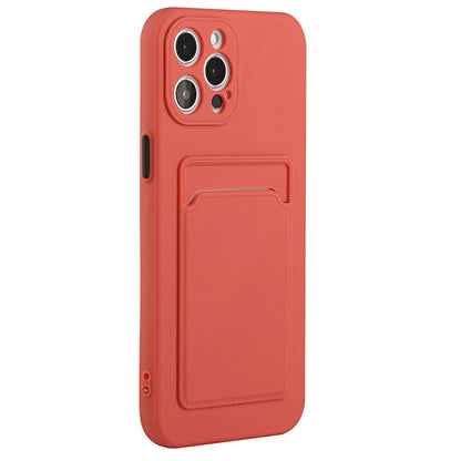 For iPhone 14 Pro Case Anti-Drop TPU Phone Cover with Card Slot