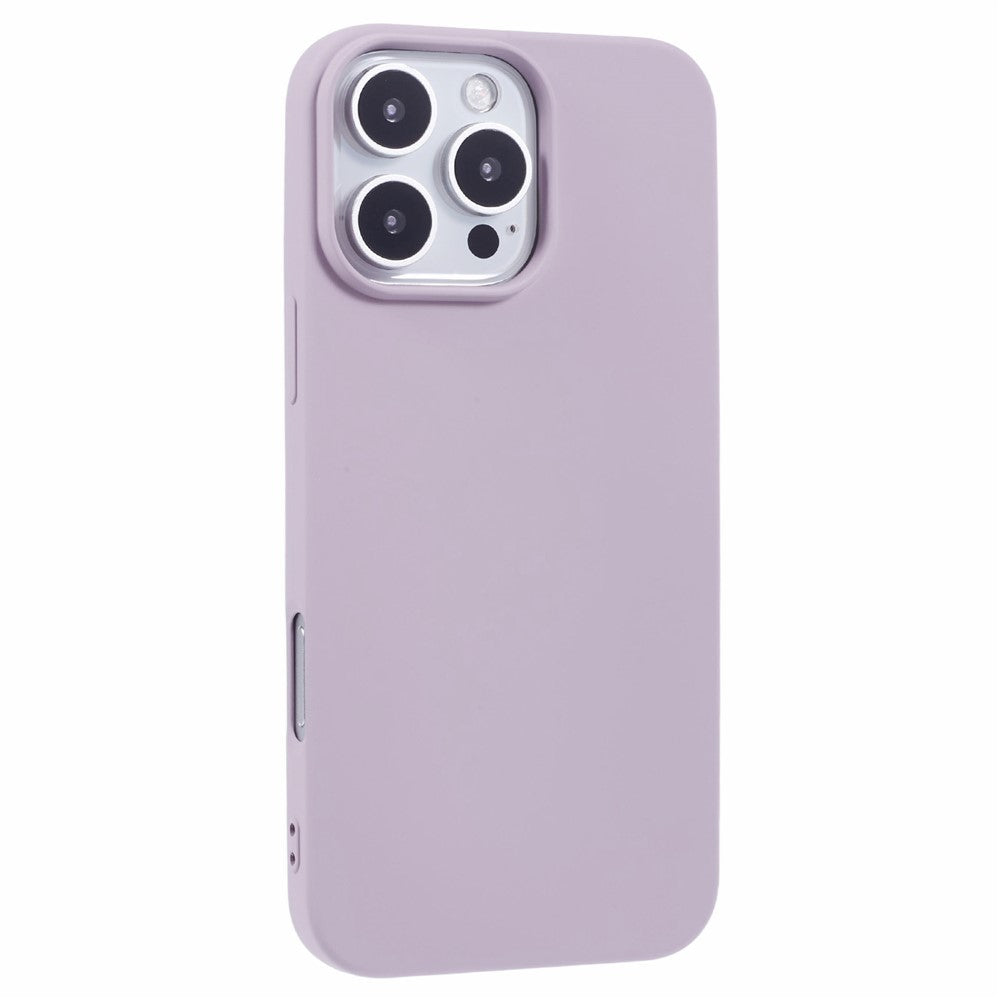 For iPhone 16 Pro Case Soft TPU Fiber Lining Protective Phone Cover