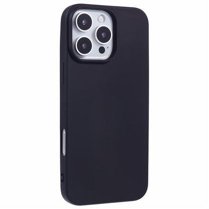 For iPhone 16 Pro Case Soft TPU Fiber Lining Protective Phone Cover