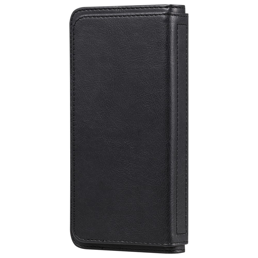 For iPhone 17e / 16e Leather Case with 10 Card Holder Phone Cover Stand