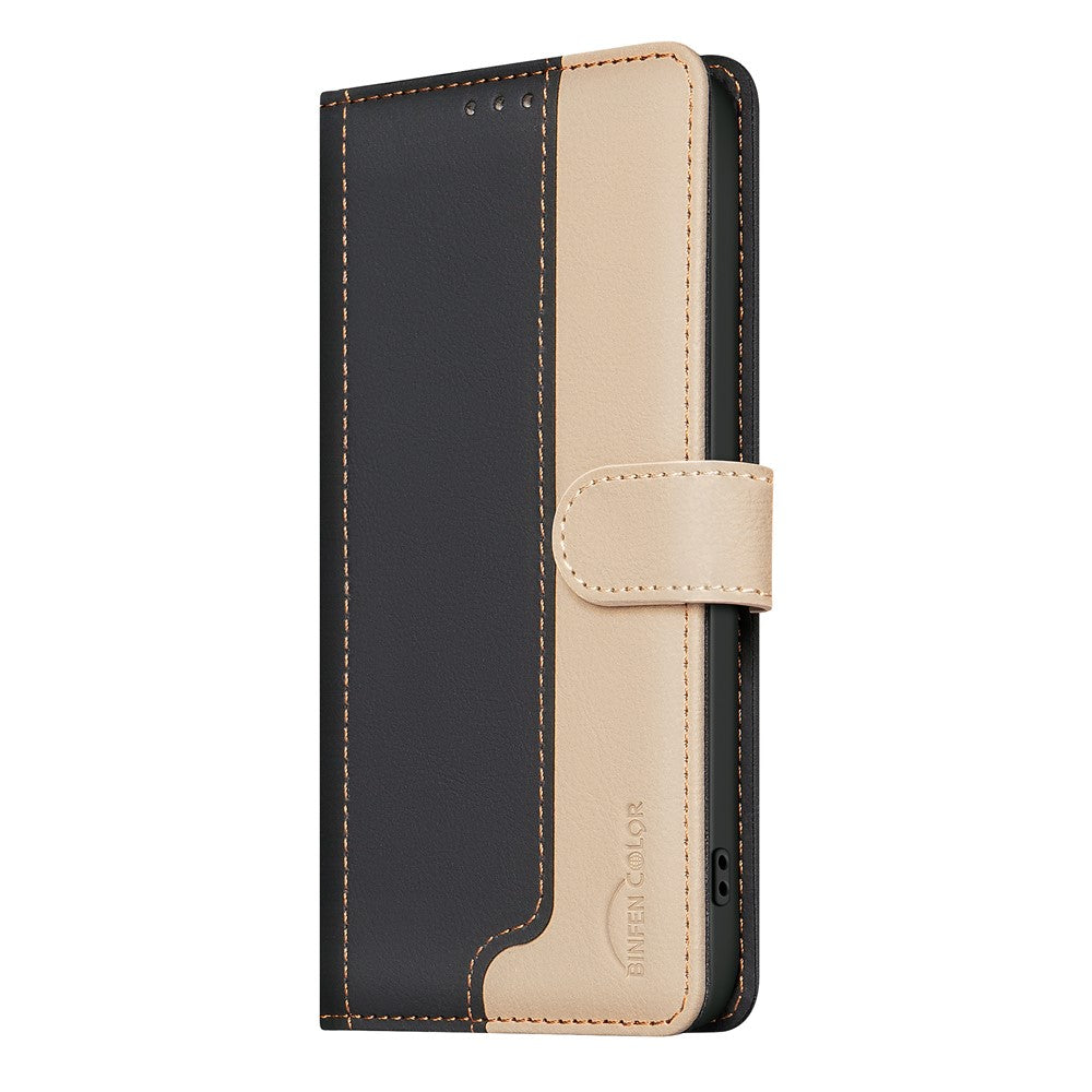 BINFEN COLOR BF33 For iPhone 15 Case Splicing Color Phone Cover RFID Blocking
