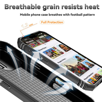 For iPhone 16 Pro Max Case Ring Kickstand Slide Camera Lid PC+TPU Phone Cover