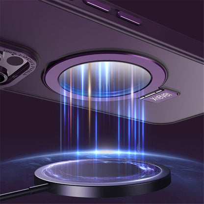 X-LEVEL For iPhone 14 Pro Case TPU+PC Phone Cover with Magnetic Invisible Kickstand