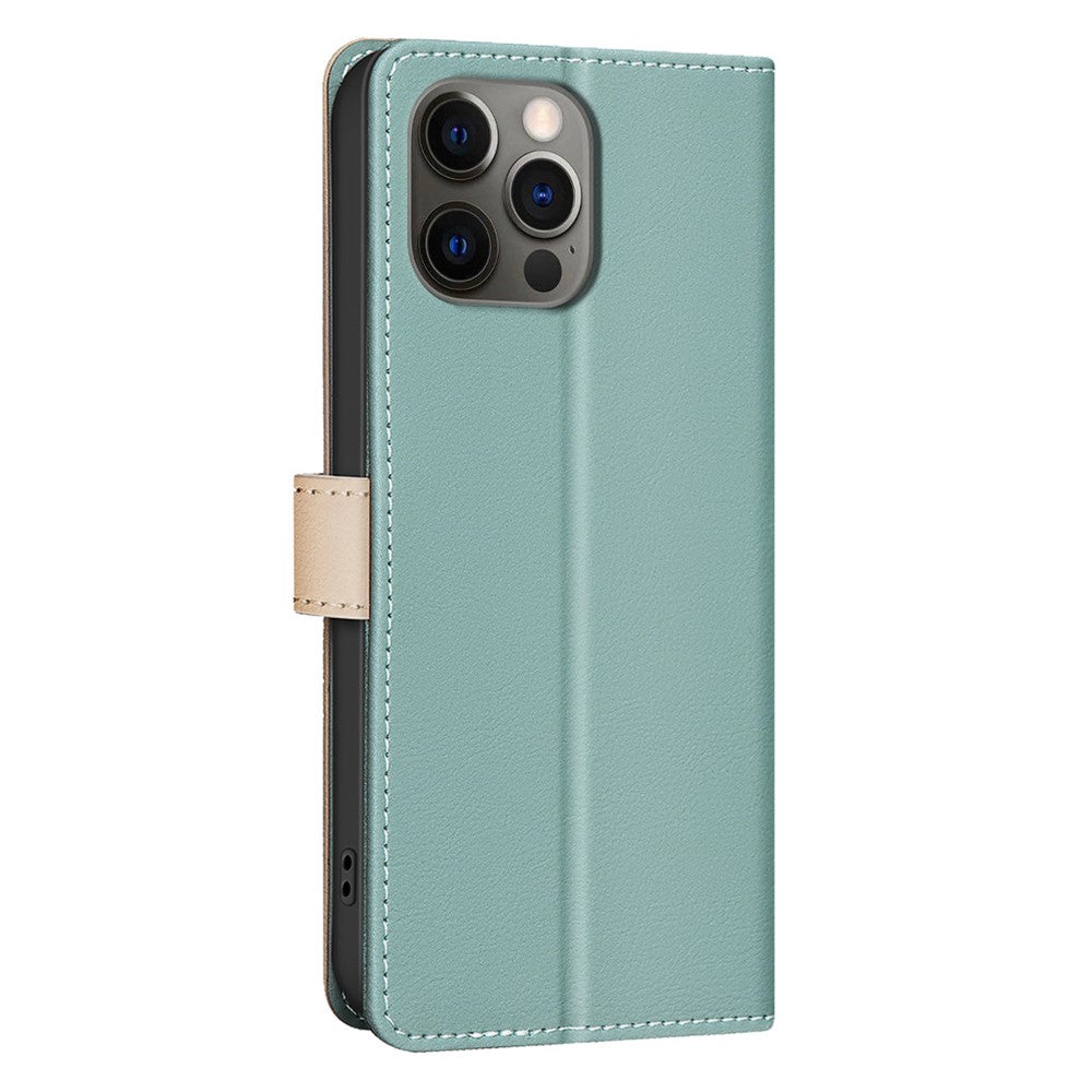 BINFEN COLOR BF33 For iPhone 14 Pro Case Wallet Stand View Leather Phone Cover