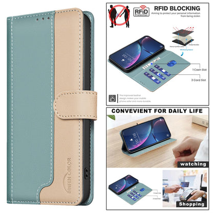 BINFEN COLOR BF33 For iPhone 14 Pro Case Wallet Stand View Leather Phone Cover