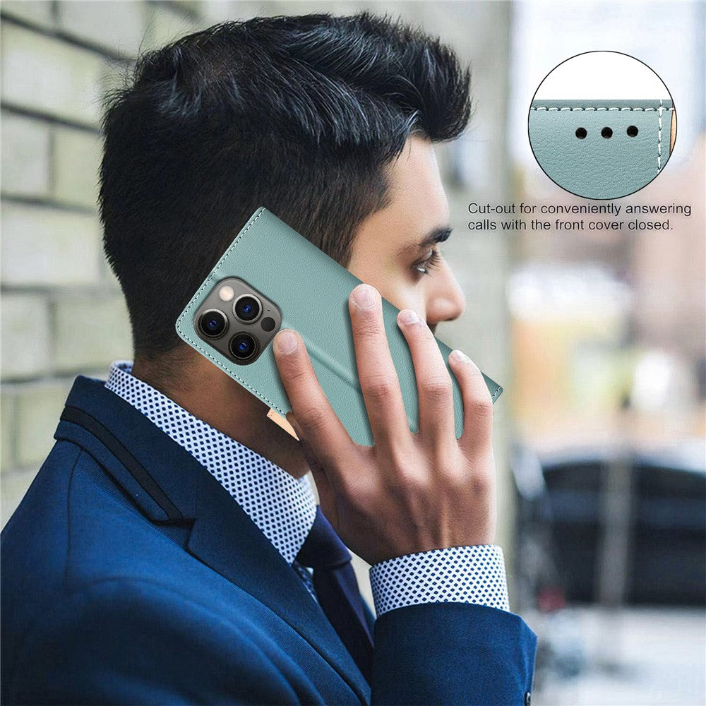 BINFEN COLOR BF33 For iPhone 14 Pro Case Wallet Stand View Leather Phone Cover