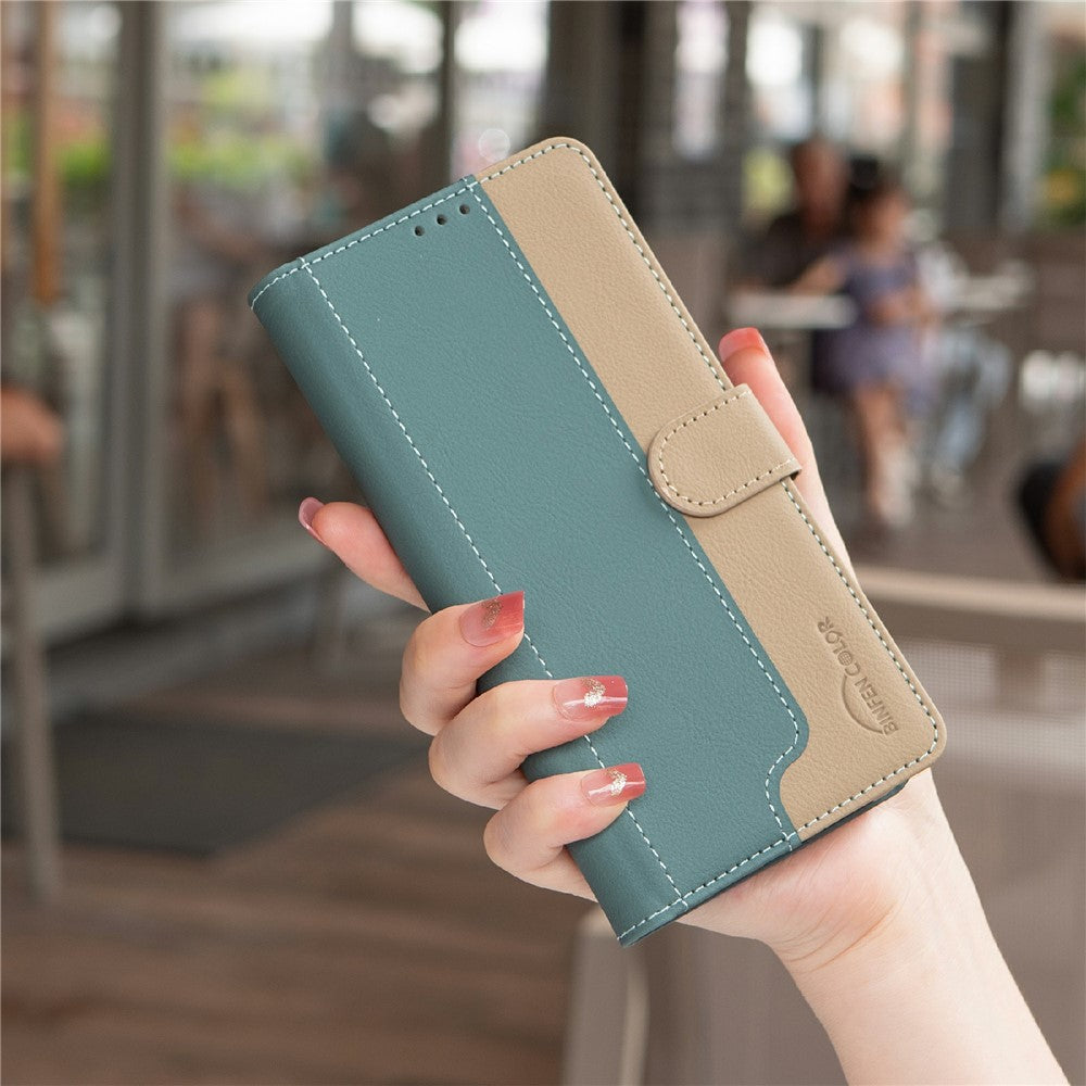 BINFEN COLOR BF33 For iPhone 14 Pro Case Wallet Stand View Leather Phone Cover