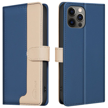 BINFEN COLOR BF33 For iPhone 14 Pro Case Wallet Stand View Leather Phone Cover