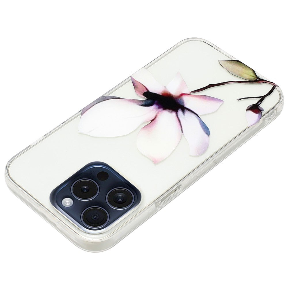 For iPhone 16 Pro Max TPU Case Pattern Printing Protective Phone Cover