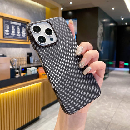 For iPhone 14 Pro Case Starry Sky Pattern Hard PC Half Cover Phone Protector