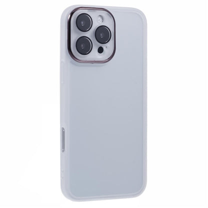 DKSM Series For iPhone 16 Pro Max Case Electroplated Camera Frame TPU Phone Cover