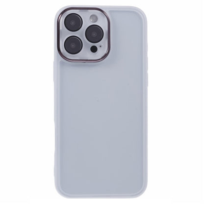DKSM Series For iPhone 16 Pro Max Case Electroplated Camera Frame TPU Phone Cover
