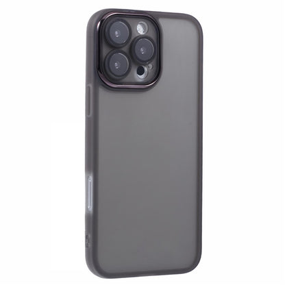 DKSM Series For iPhone 16 Pro Max Case Electroplated Camera Frame TPU Phone Cover