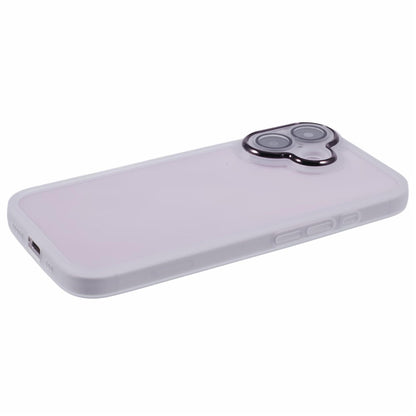 DKSM Series For iPhone 16 Case Electroplated Camera Frame TPU Phone Cover