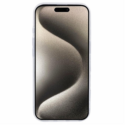 For iPhone 16 Pro Max Case Glittery Design Anti-Drop Soft TPU Phone Cover