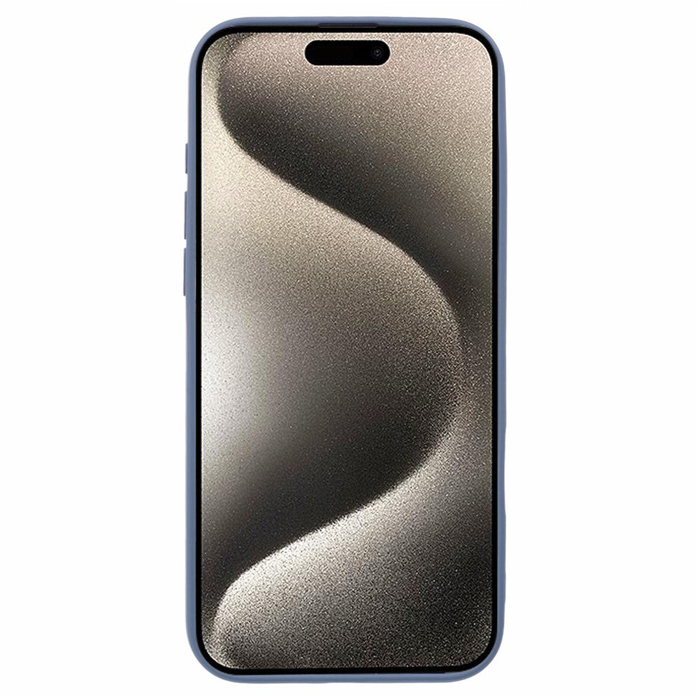 For iPhone 16 Pro Max Case Fiber Lining TPU Soft Anti-Scratch Phone Cover