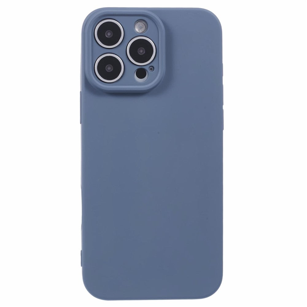 For iPhone 16 Pro Max Case Fiber Lining TPU Soft Anti-Scratch Phone Cover