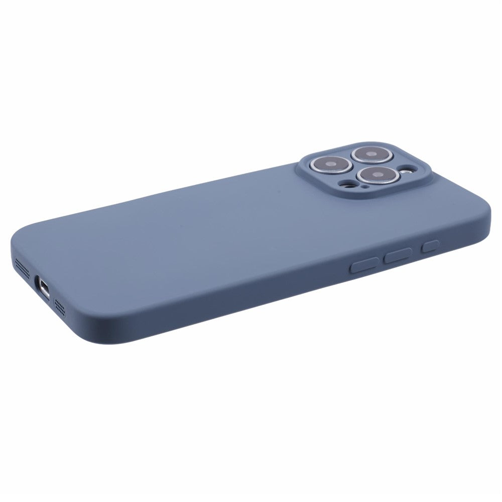 For iPhone 16 Pro Max Case Fiber Lining TPU Soft Anti-Scratch Phone Cover