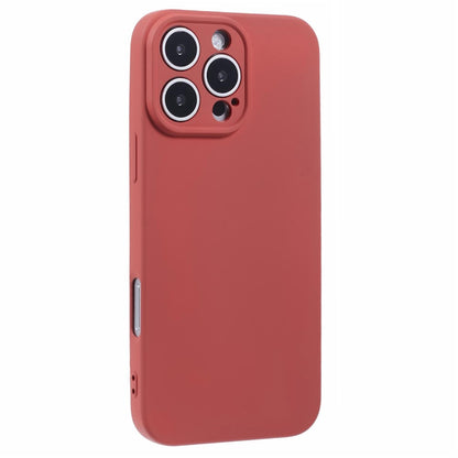 For iPhone 16 Pro Max Case Fiber Lining TPU Soft Anti-Scratch Phone Cover