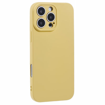 For iPhone 16 Pro Max Case Fiber Lining TPU Soft Anti-Scratch Phone Cover